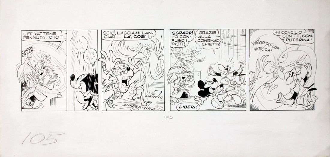 Romano Scarpa - Topolino e l'enigma di Brigaboom (1 of 1)