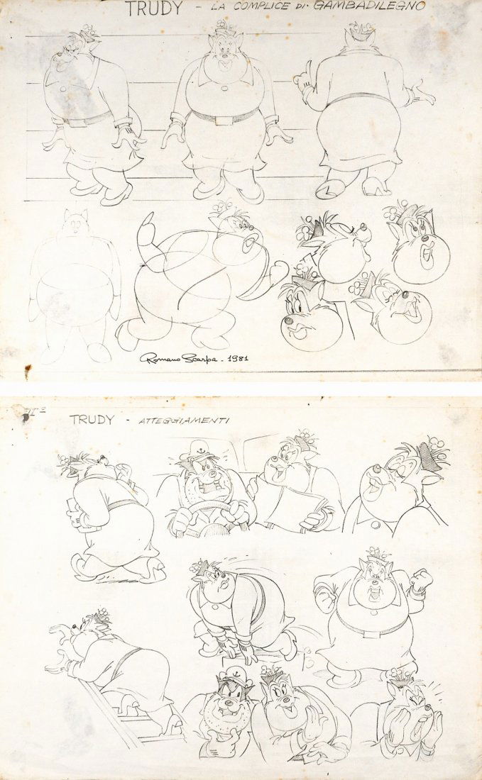 Romano Scarpa Trudy, La complice di Gambadilegno (1 of 1)