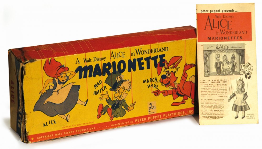 A Walt Disney Alice in Wonderland Marionette (1 of 1)