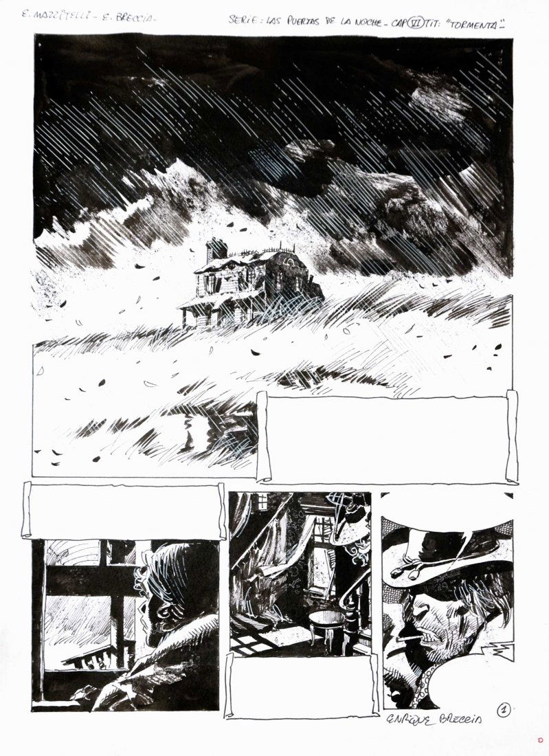 Enrique Breccia Las puertas de la noche (1 of 1)