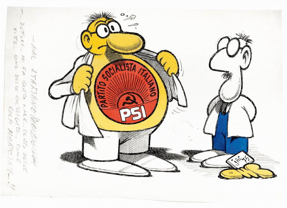 Benito Jacovitti Partito Socialista Italiano - (1 of 1)