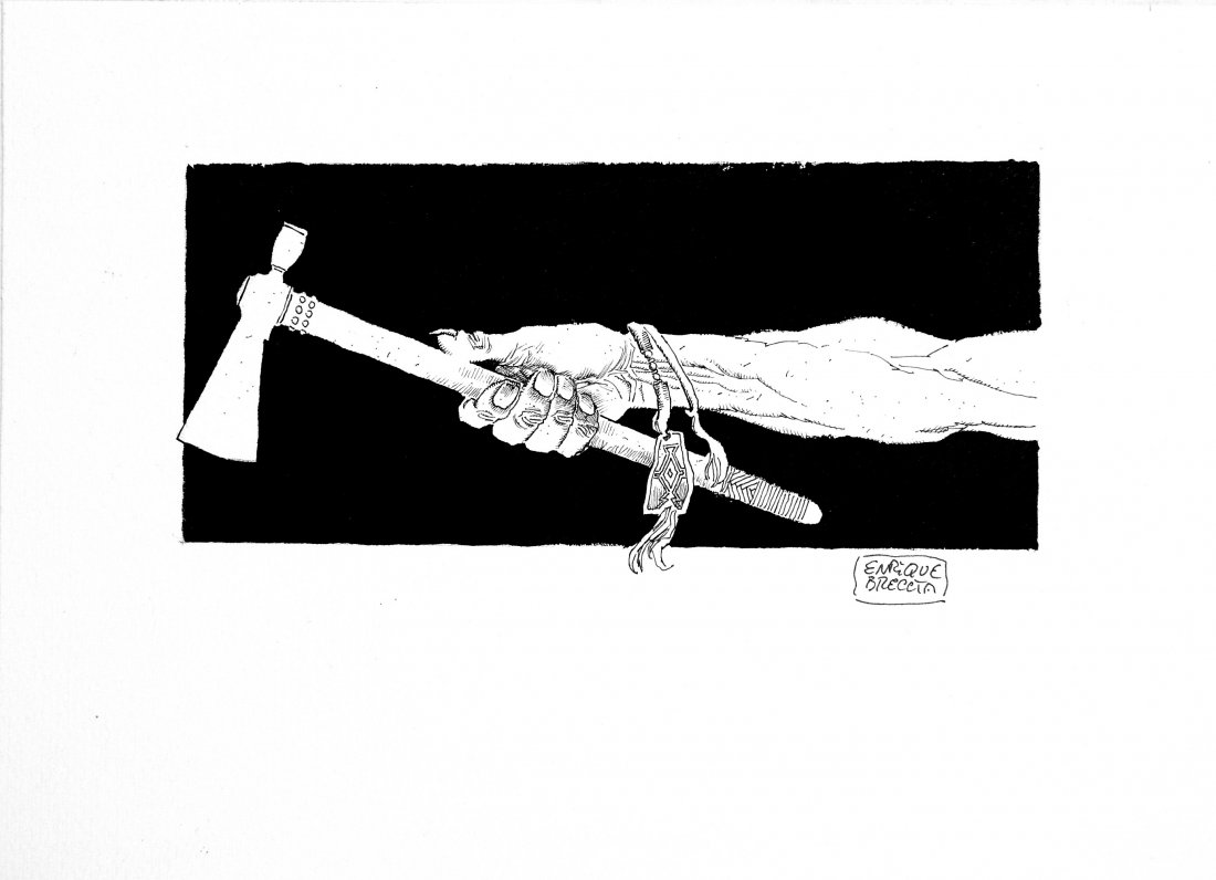 Enrique Breccia Tex - Scure di Guerra (1 of 1)