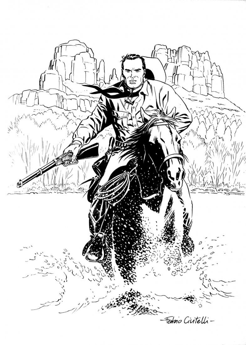 Fabio Civitelli  Tex al galoppo (1 of 1)