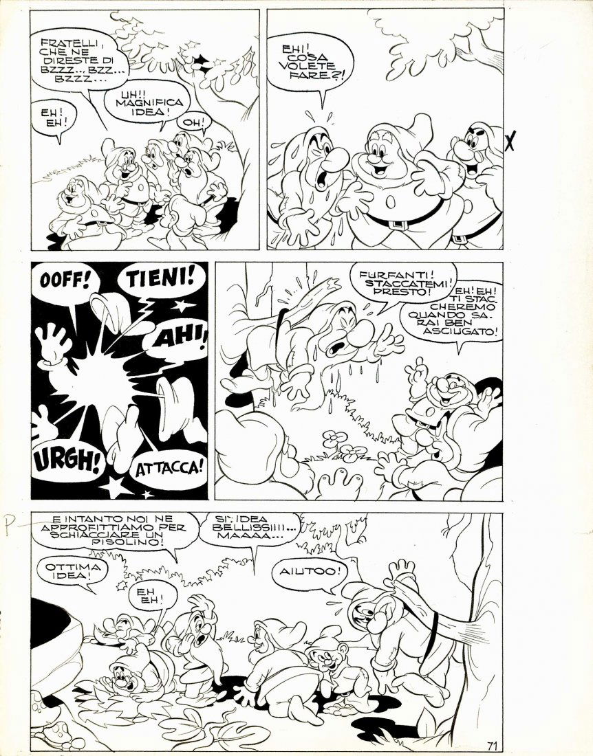 LUCIANO BOTTARO (1931-2006 ) Biancaneve e lo Specchio i (1 of 1)