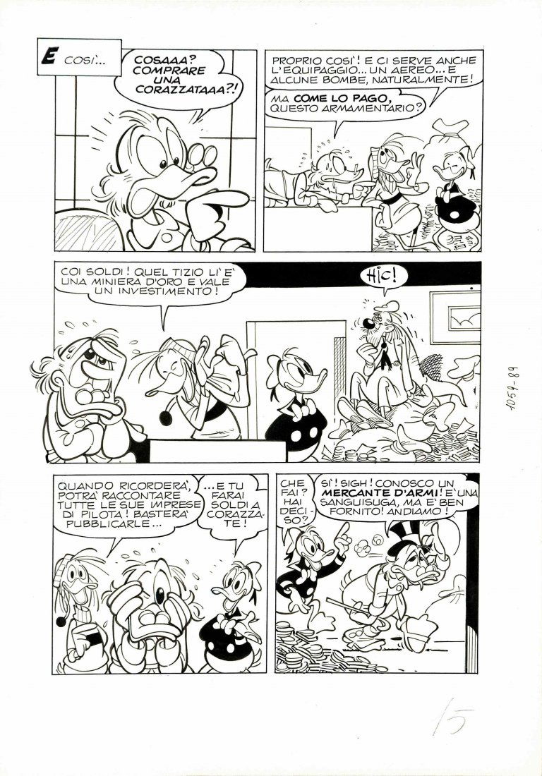 Giorgio Cavazzano Paperino e l’eroico smemorato (1 of 1)