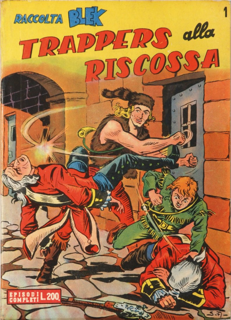 Blek da L.200 n.1 Trappers alla Riscossa (1 of 1)