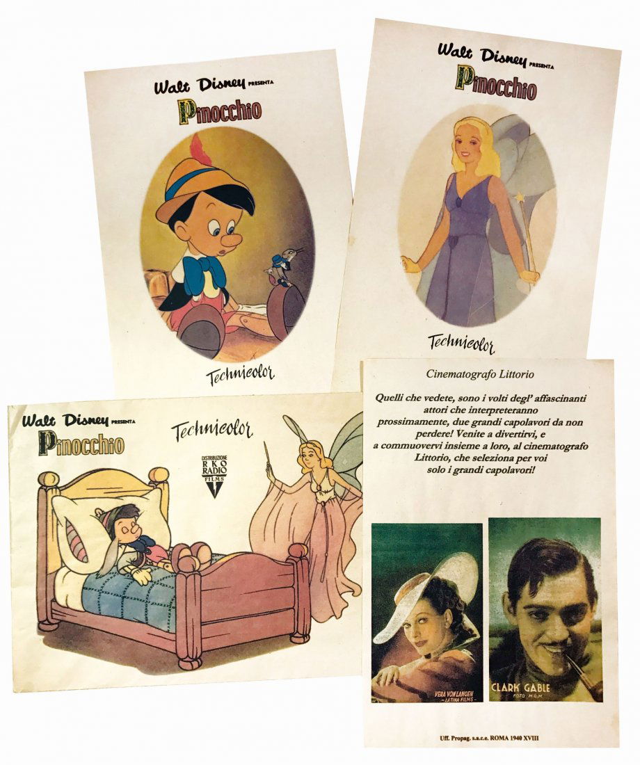 Walt Disney presenta Pinocchio in Technicolor (1 of 1)