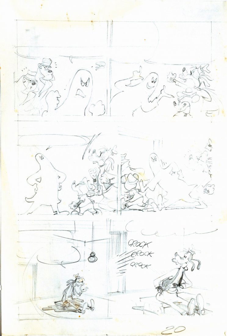 Romano Scarpa Topolino, Pippo e Macchianera (1 of 1)