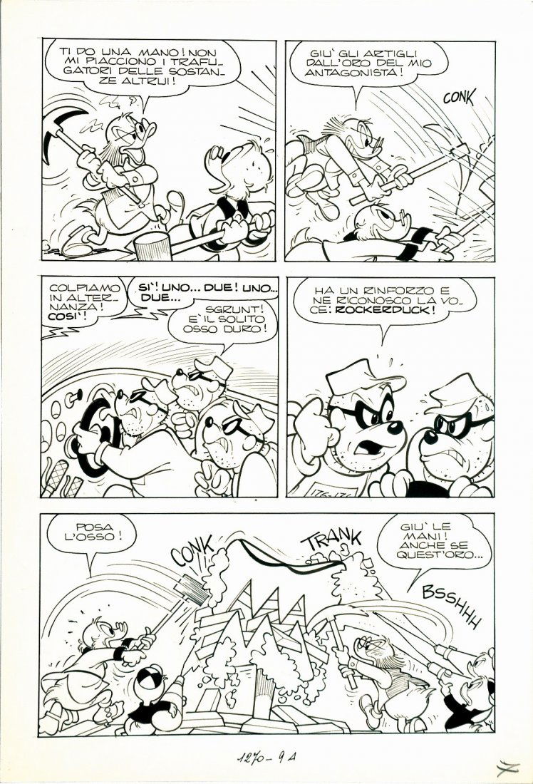 Romano Scarpa Zio Paperone e la febbre del rodio (1 of 1)