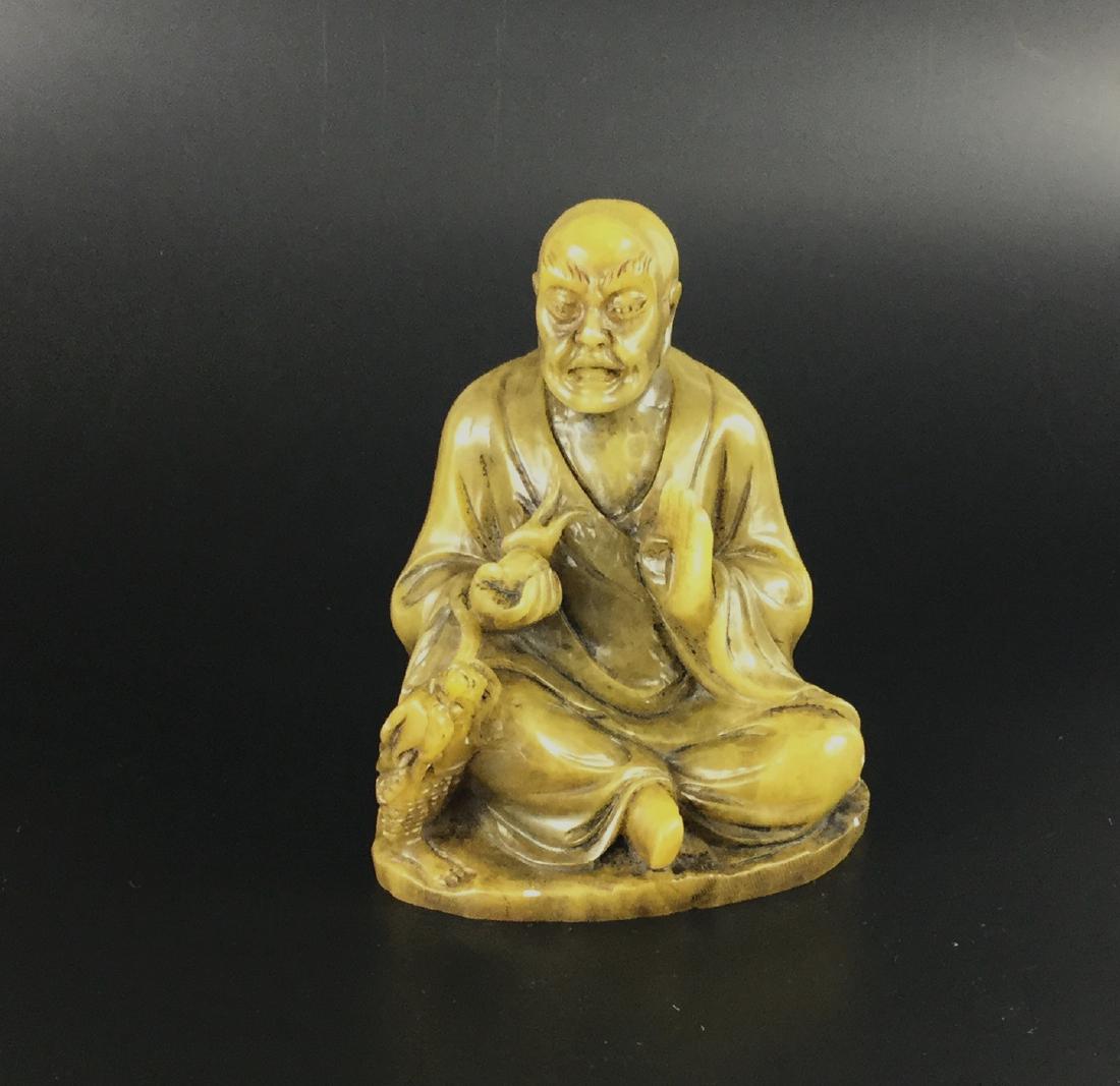 A Nice Shoushan Luohan Statue (1 of 9)