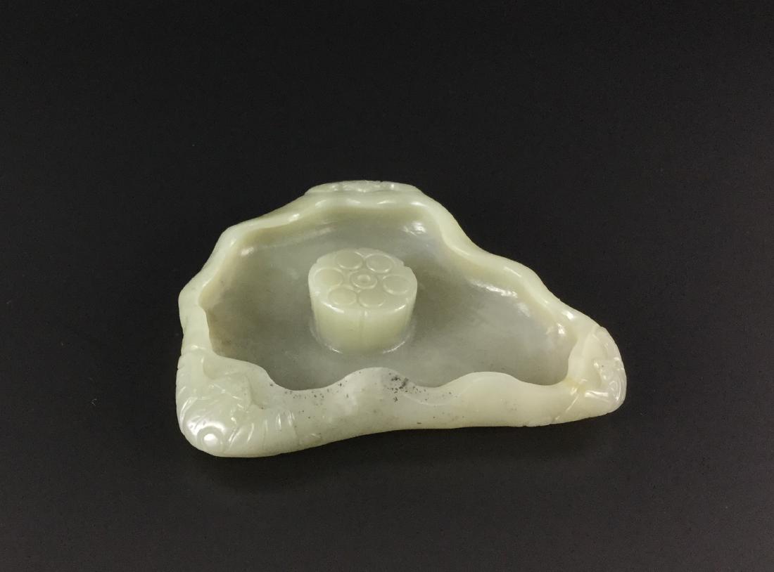 Nice Hetian Zilao Jade Aroma Stand/Brush Washer (1 of 6)