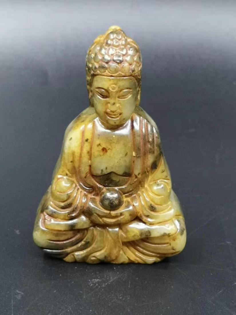One Nice Antique Jade Buddha (1 of 12)