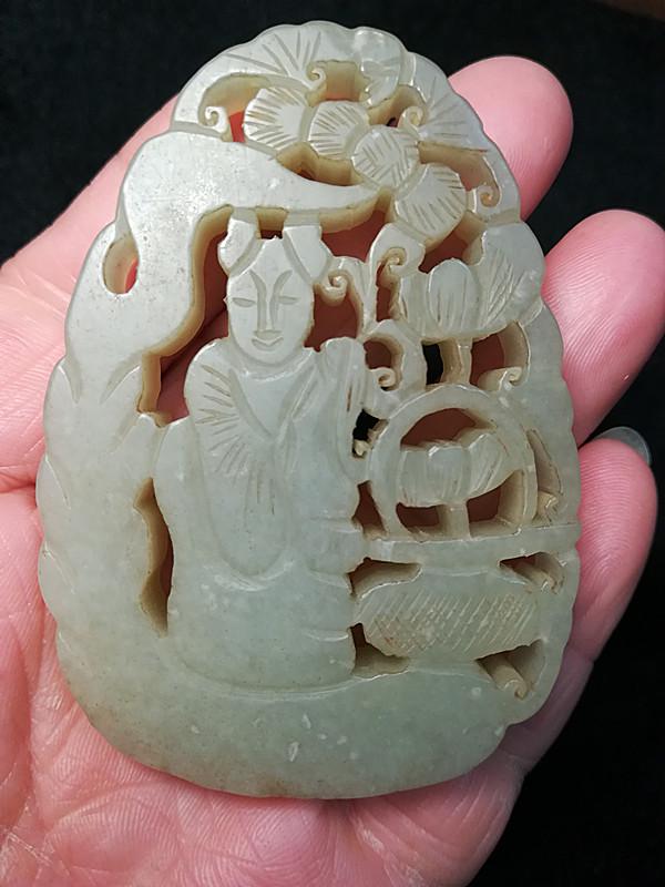 One Nice Antique Jade Pendant (1 of 7)