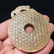 One Nice Antique Hetian White Jade Dragon Bi - 2