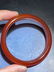 One Nice Vintage Red Agate Bangle