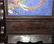A Nice Red Wood Lapis Inlaid Gems Table Screen - 9