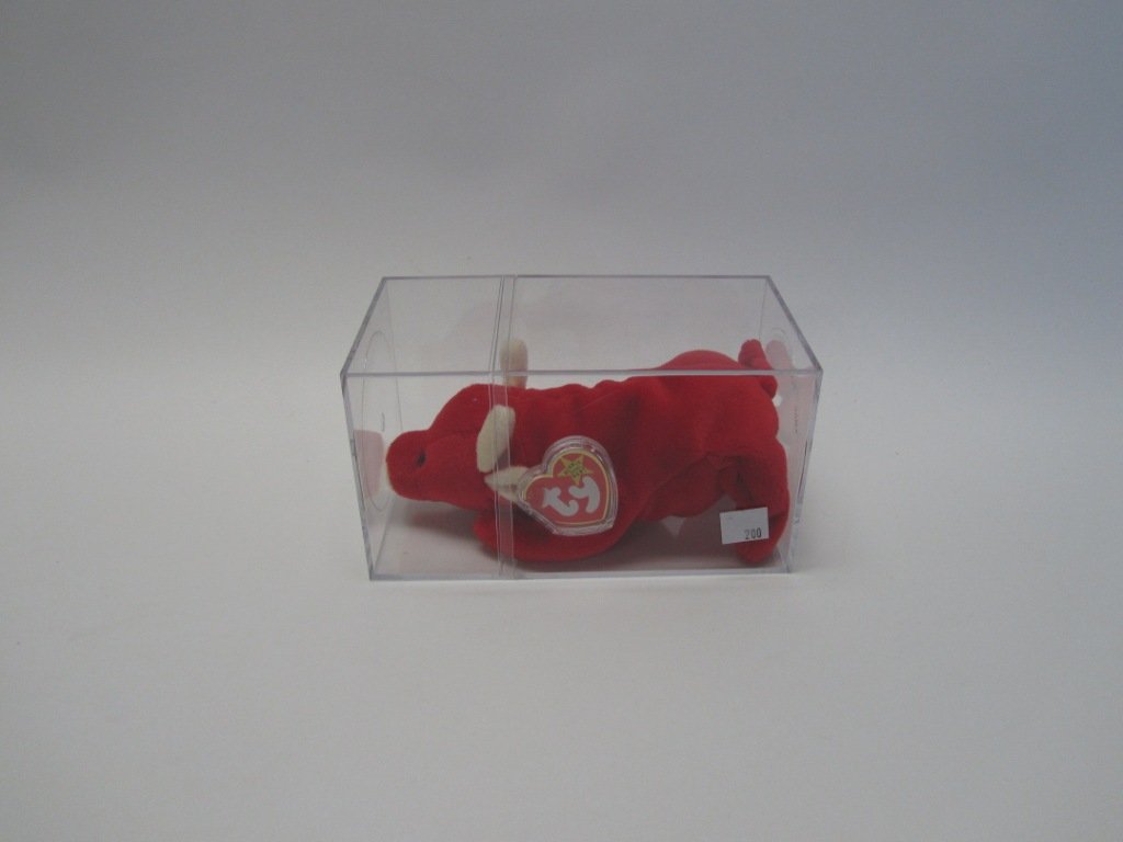 1995 "Tabasco" Original Beanie Baby: 1995 "Tabasco" Original Beanie Baby. Tag in protective plastic cover. Never been "played with".