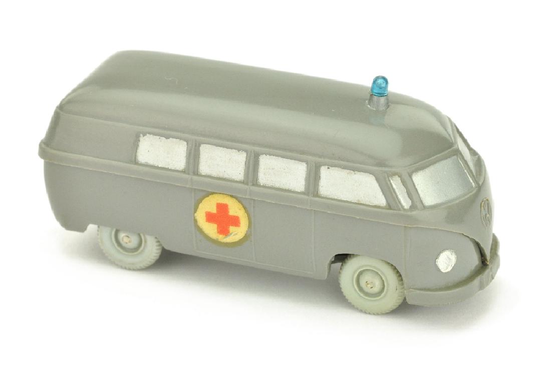 Krankenwagen VW Bus, betongrau (gesilbert) (1 of 3)