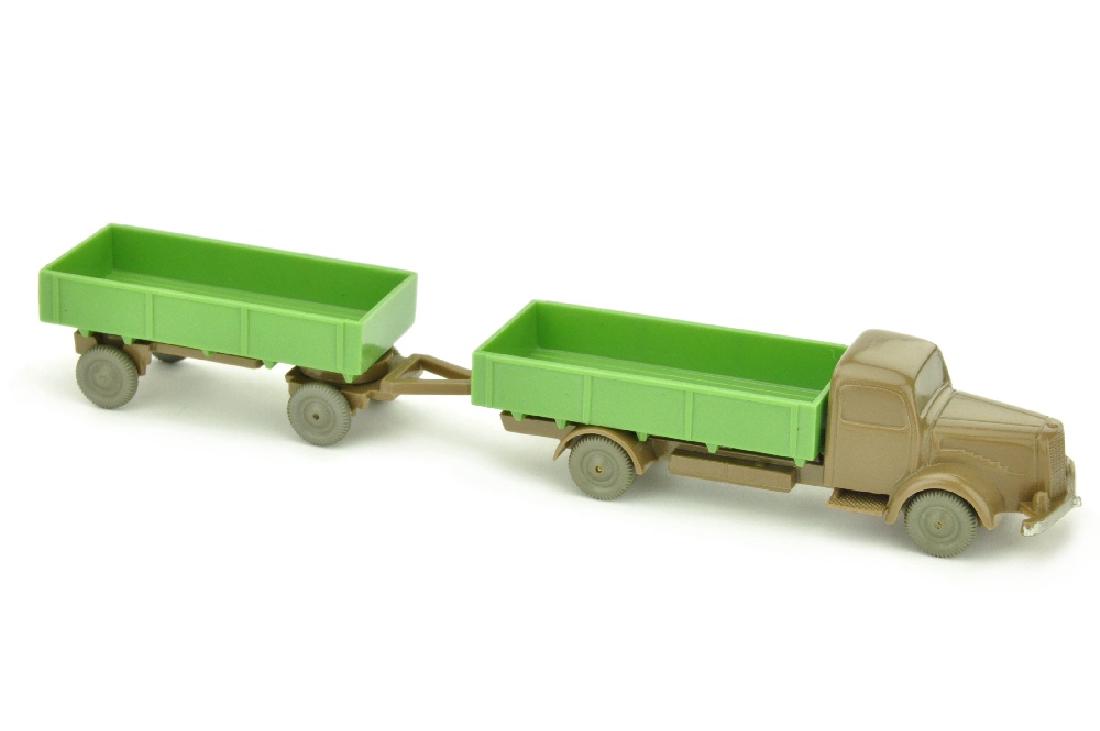 Pritschenzug MB 5000, blassbraun/maigruen (1 of 3)