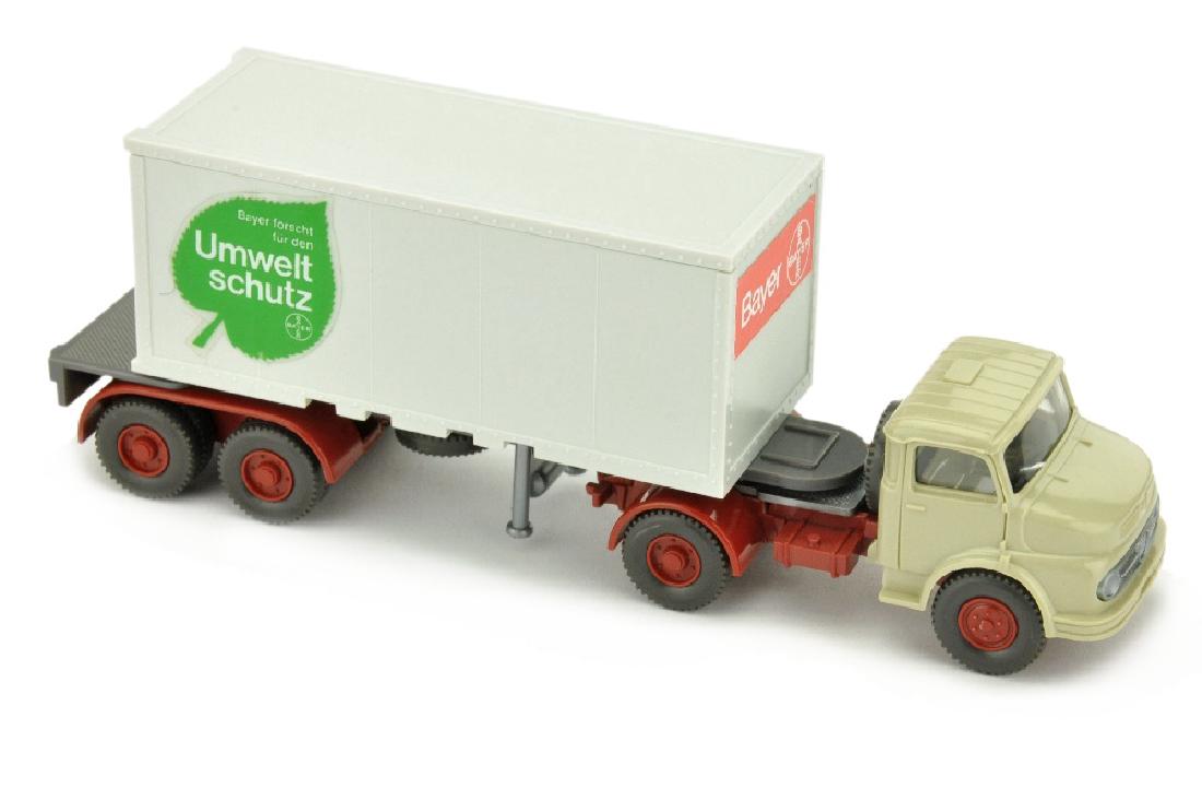 Bayer - Container-Sattelzug MB 1413 (1 of 3)