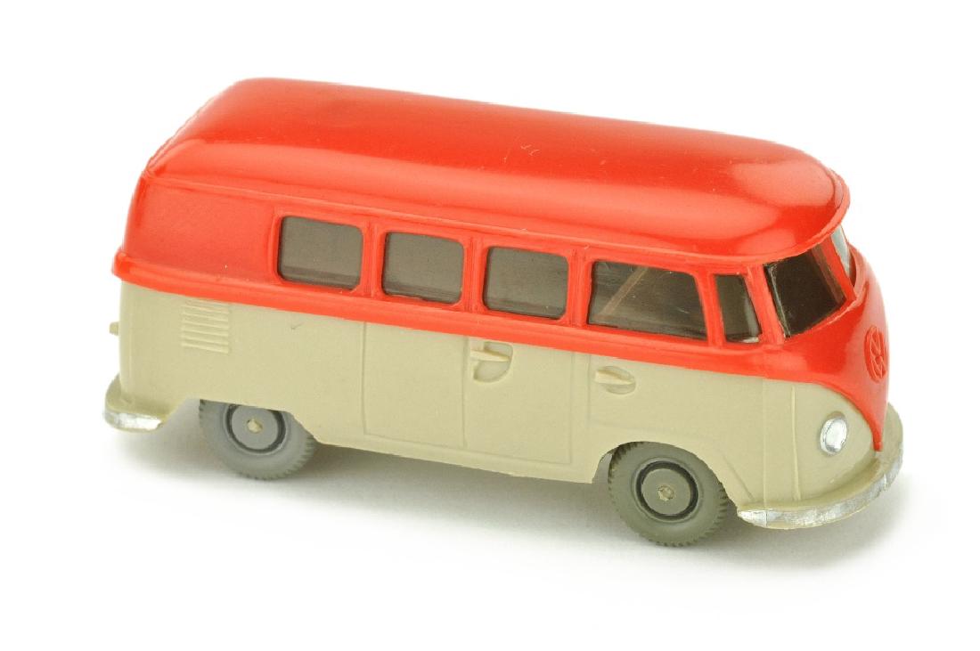 VW T1 Bus (alt), orangerot/hellgelbgrau (1 of 3)