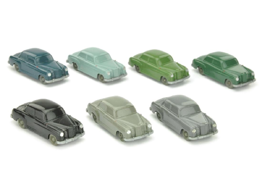 Konvolut 7 unverglaste Mercedes 180 (1 of 1)