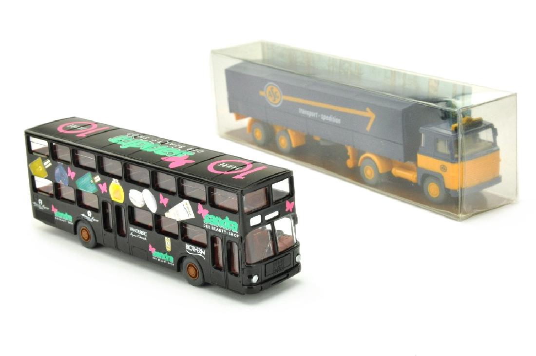 Konvolut 2 Werbemodelle der 70er/80er Jahre (1 of 1)