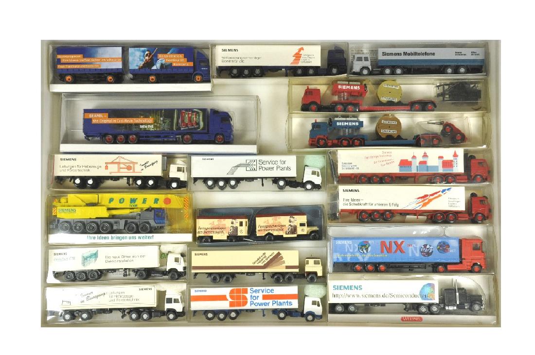 Konvolut 18 Siemens-Werbemodelle (1 of 1)