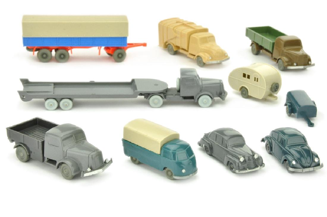 Konvolut 10 unverglaste Modelle (1 of 1)