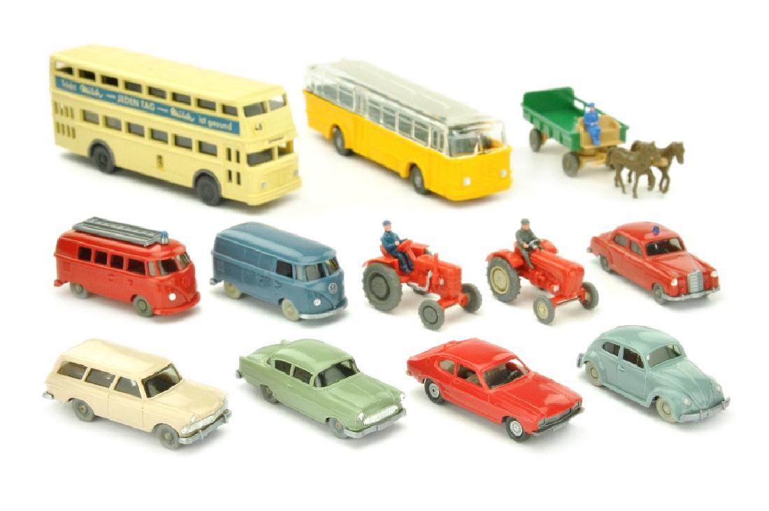 Konvolut 12 Modelle der 60er/70er Jahre (1 of 1)