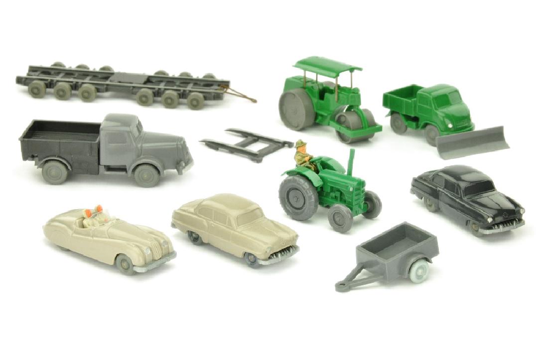 Konvolut 8 unverglaste Modelle (1 of 1)