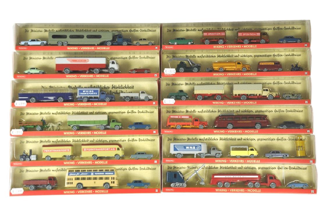 Konvolut 12 Sortimente "Wiking-Verkehrs-Modelle" (1 of 1)