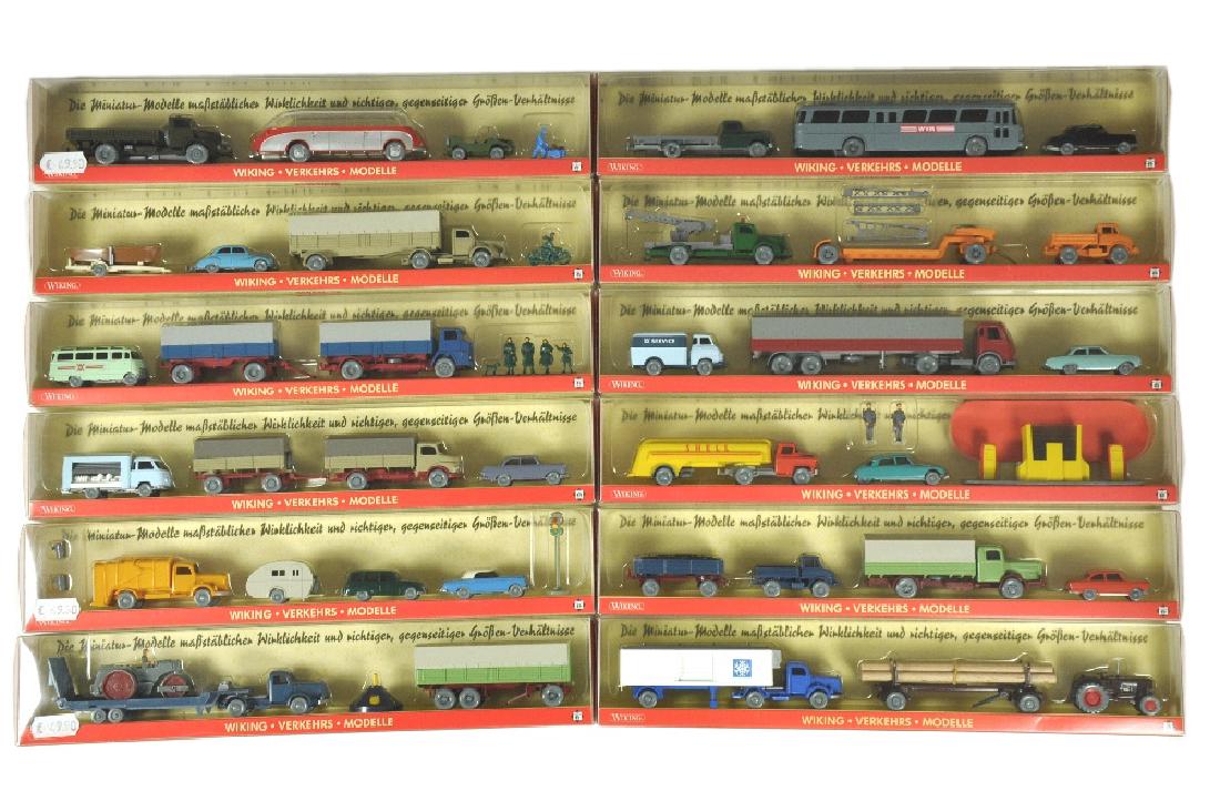 Konvolut 12 Sortimente "Wiking-Verkehrs-Modelle" (1 of 1)