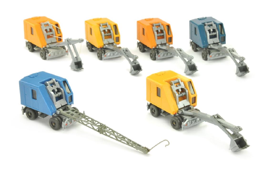 Konvolut 6 Krupp-Ardelt (nur bemalt) (1 of 1)