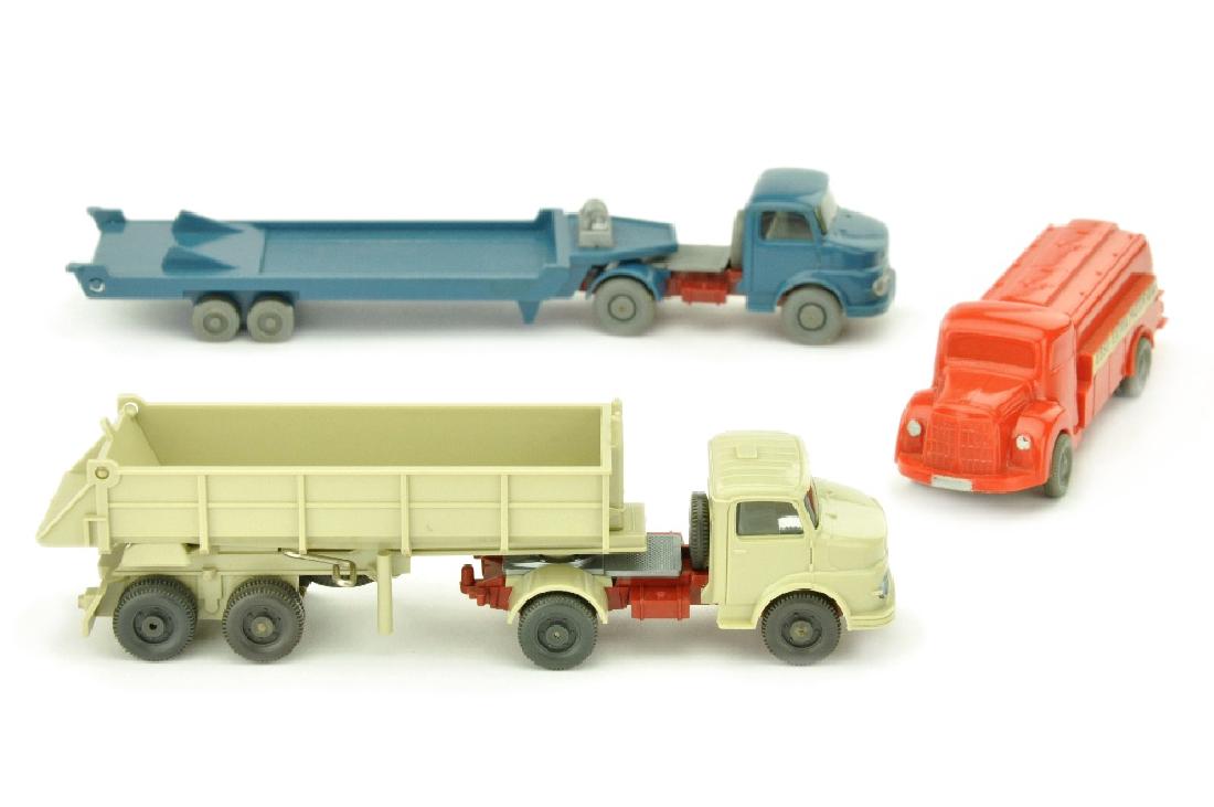 Konvolut 3 LKW der 50er/60er Jahre (1 of 1)