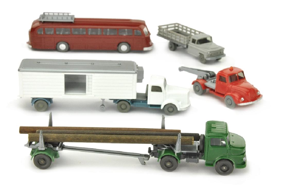 Konvolut 5 LKW der 60er Jahre (1 of 1)