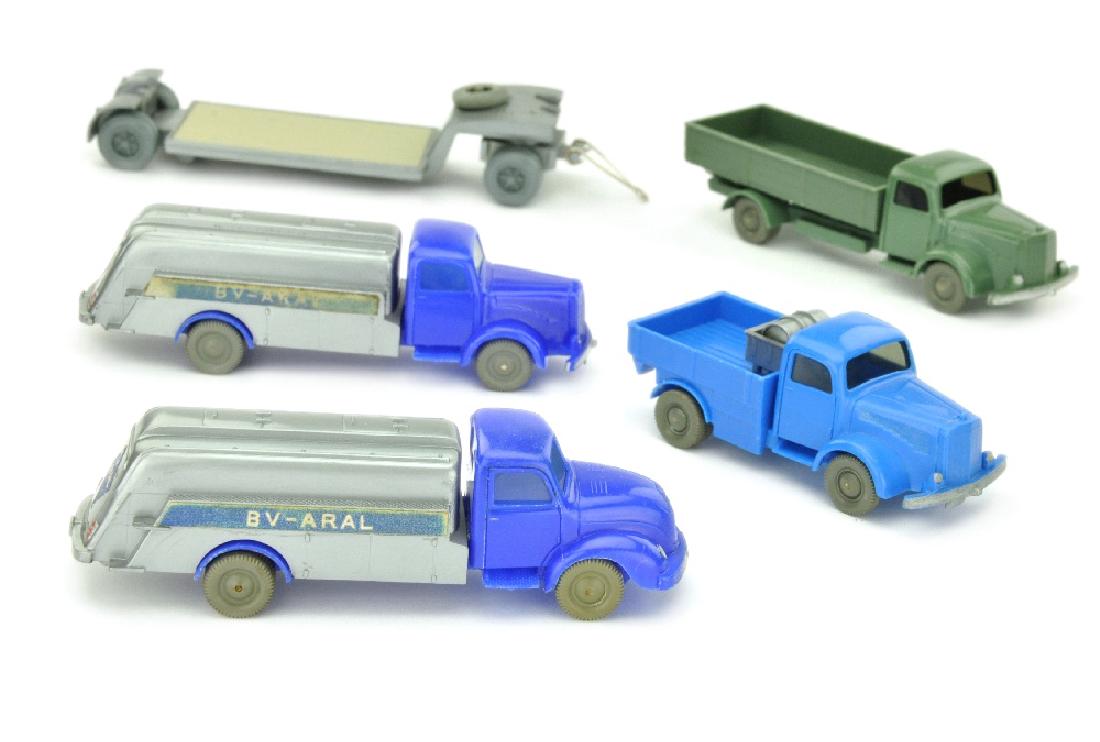 Konvolut 4 LKW der 60er Jahre (1 of 1)