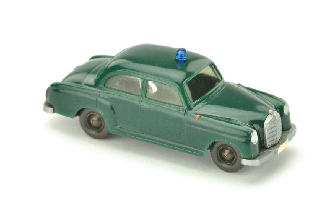 Polizeiwagen MB 180, blaugruen (nur bemalt) (1 of 3)
