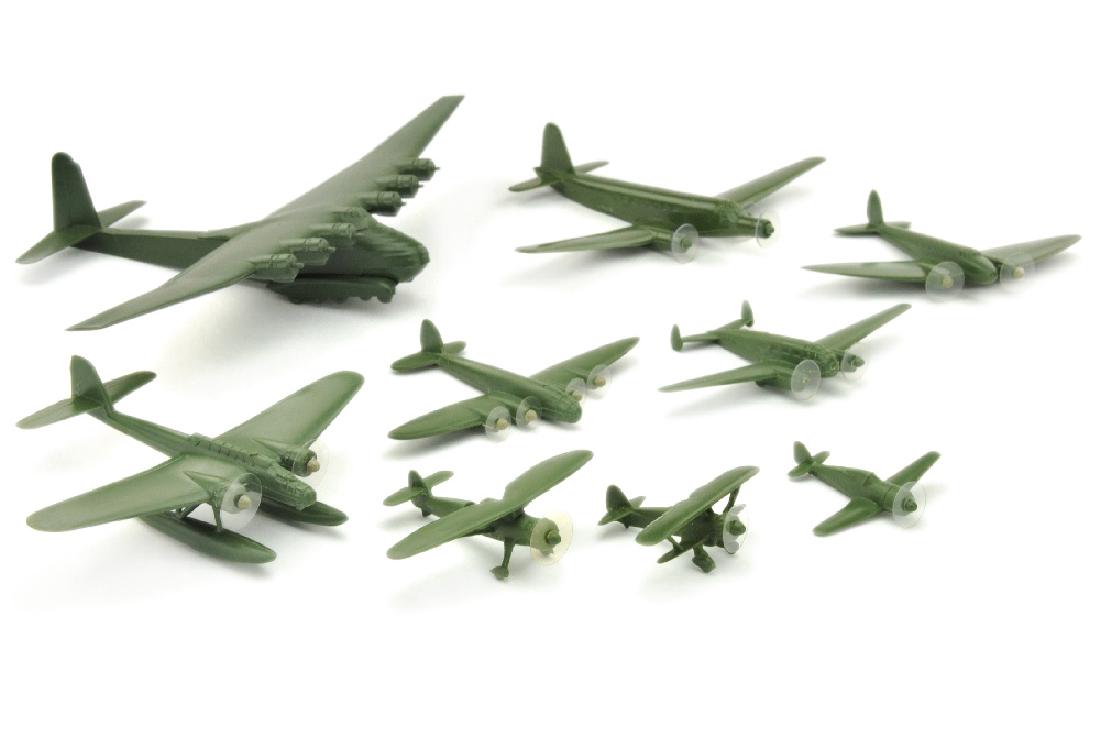 Konvolut 9 deutsche Flugzeuge (Dr. Grope) (1 of 1)