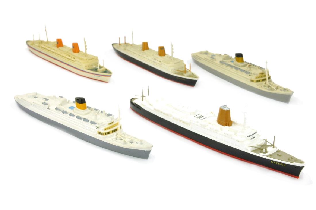 Konvolut 5 Passagierschiffe (Nachkrieg) (1 of 1)