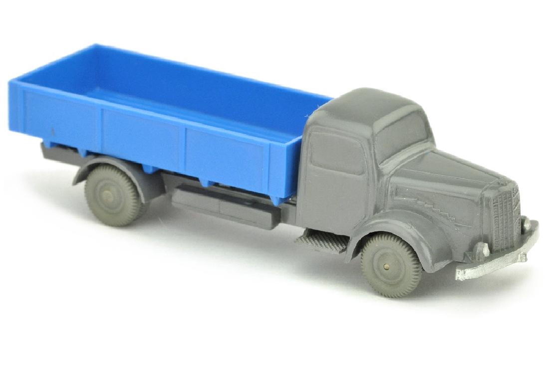 MB 5000 Pritsche, basaltgrau/himmelblau (1 of 1)