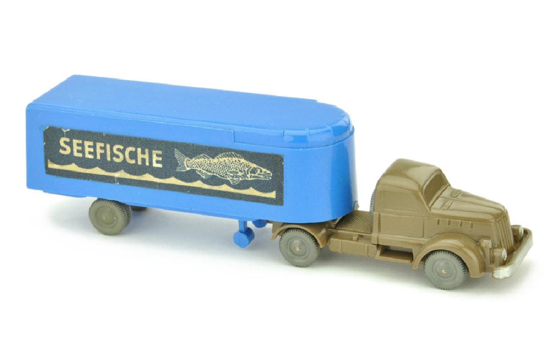 Sattelzug White (Typ 2) Seefische, himmelblau (1 of 2)