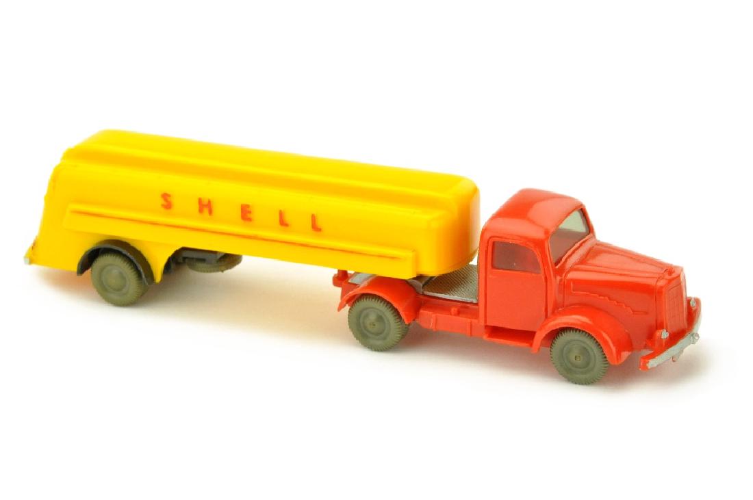 Shell-Tanksattelzug MB 5000, orangerot (1 of 1)