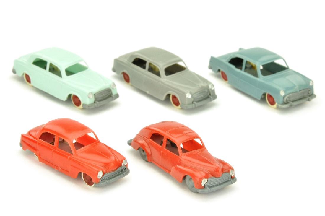 Jouef - Konvolut 5 unverglaste franzoesische PKW (1 of 1)