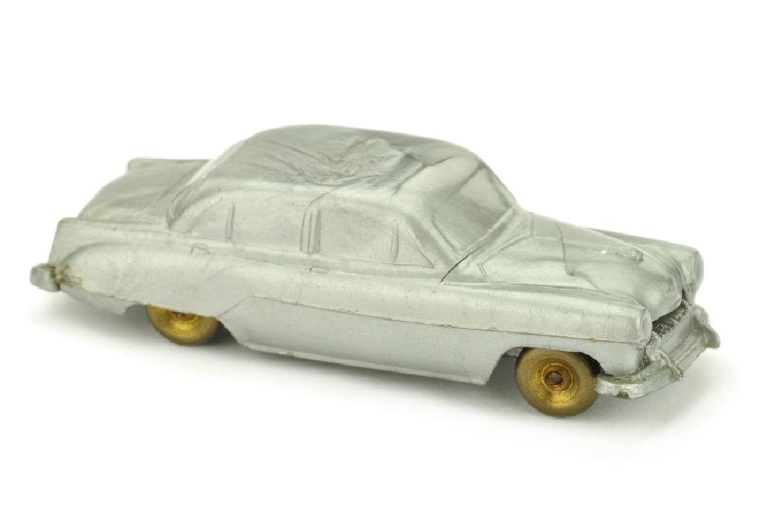 PILOT - Opel Kaptajn 1954, silbern: HO-Massstab, 1950er Jahre, modelltypischer Materialverzug, sehr gut