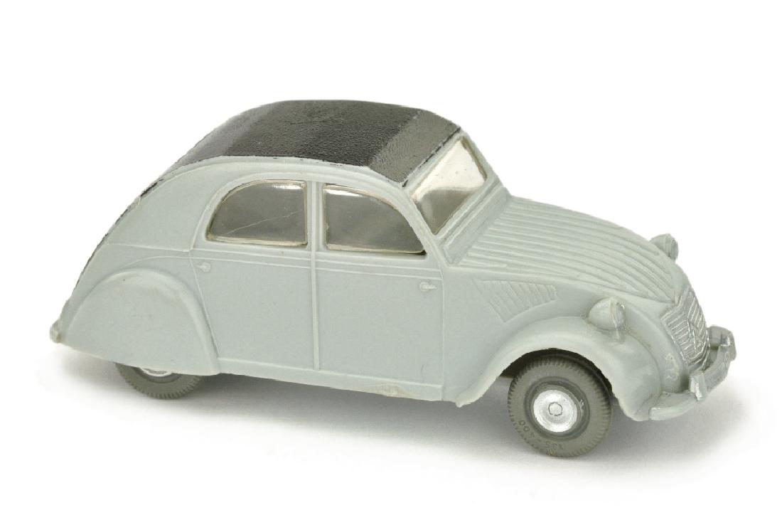 SIKU - (V 75) Citroen 2 CV, silbergrau (1 of 2)