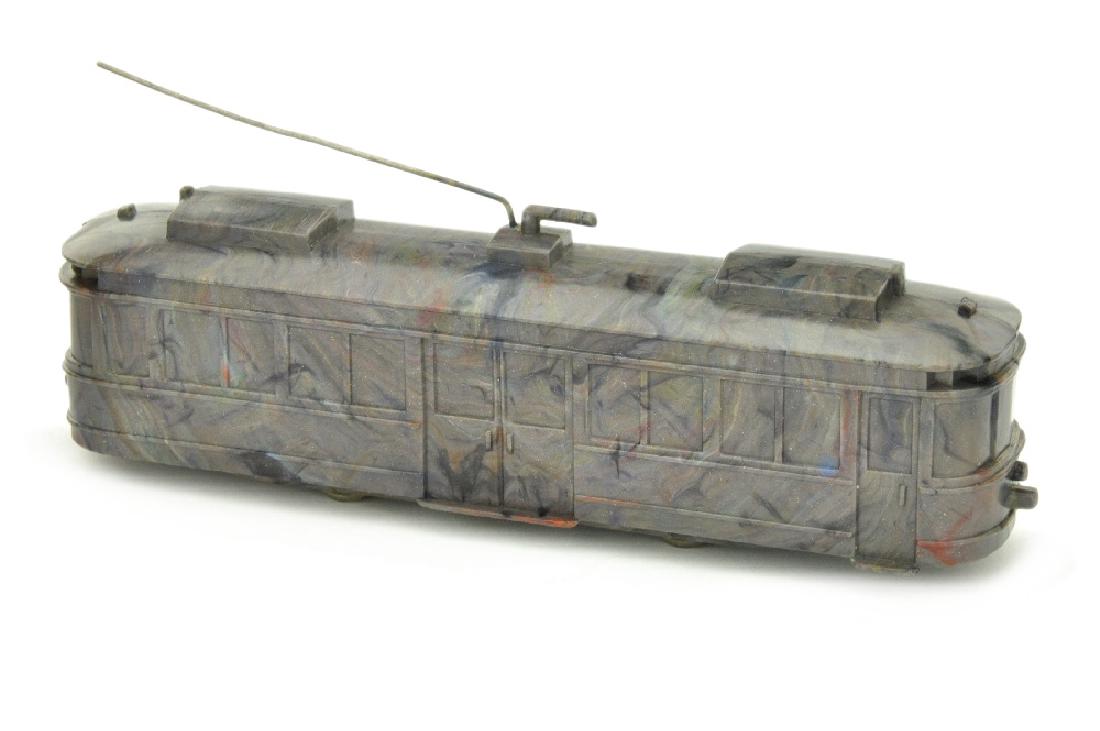 Strassenbahn 2-Achs-Triebwagen, mischbunt (1 of 3)