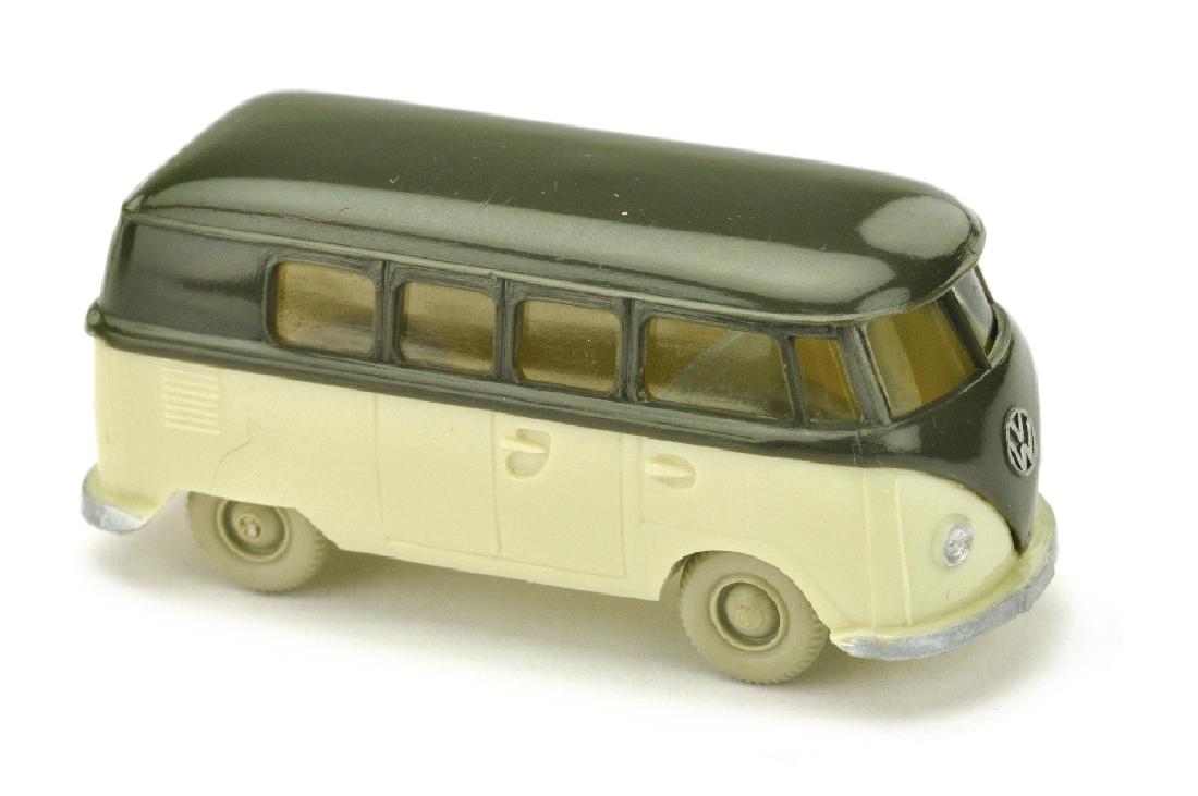 VW T1 Bus (alt), olivgruen/hellgruenbeige (1 of 3)