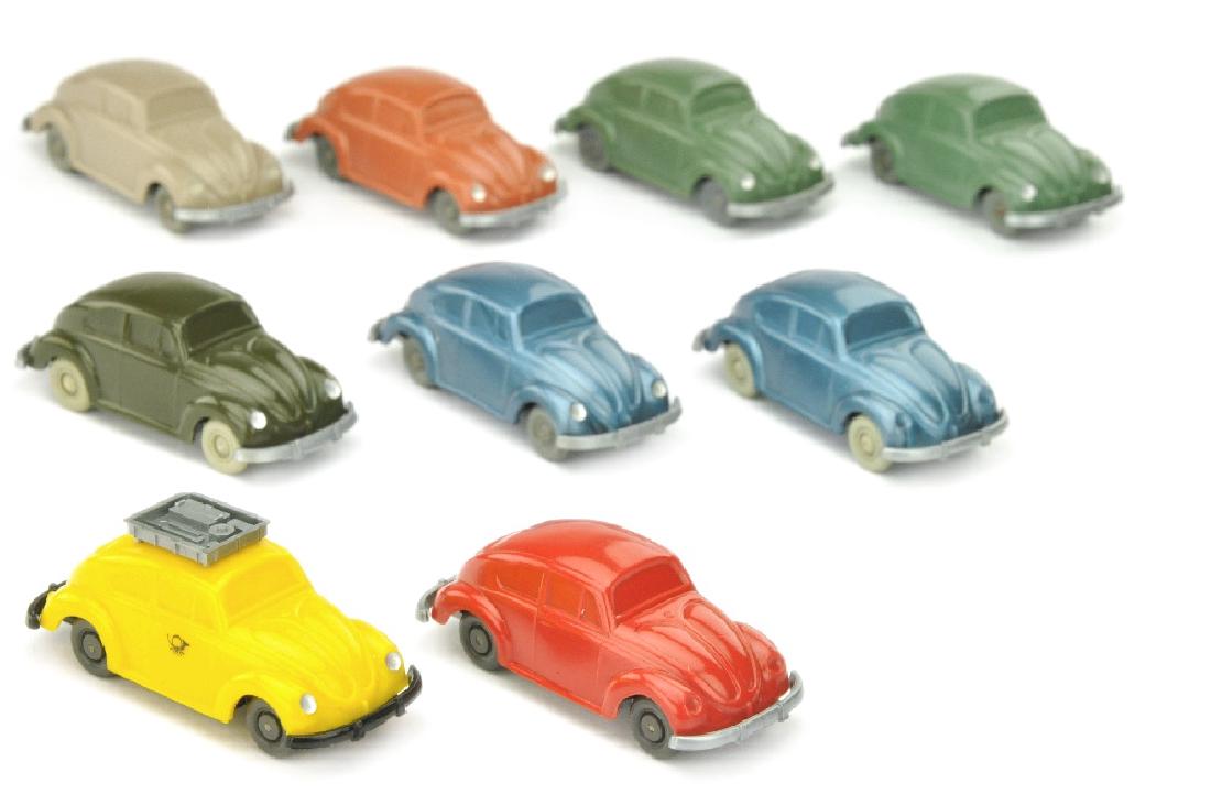 Konvolut 9 unverglaste VW Kaefer (1 of 1)