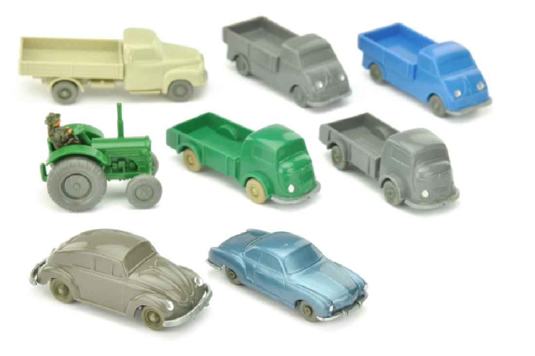 Konvolut 8 unverglaste Modelle (1 of 1)